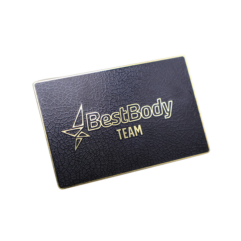 Customized New Style High Quality Stainless Steel Laser Line Credit Card Metal Business Card