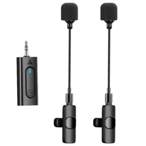 micro cravate sans fil Live Streaming Recording Podcast Professional Wireless Mic Handheld Amplify Wireless Lavalier Microphone