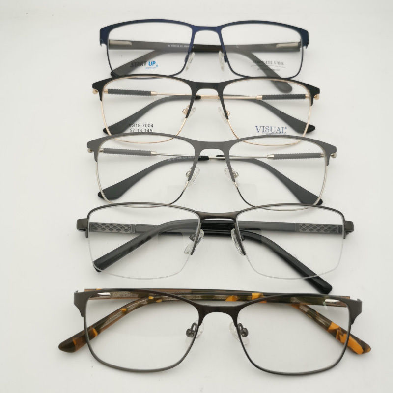 Wholesale Metal Optical Frame eyeglasses stainless steel Metal glasses frames various random selection