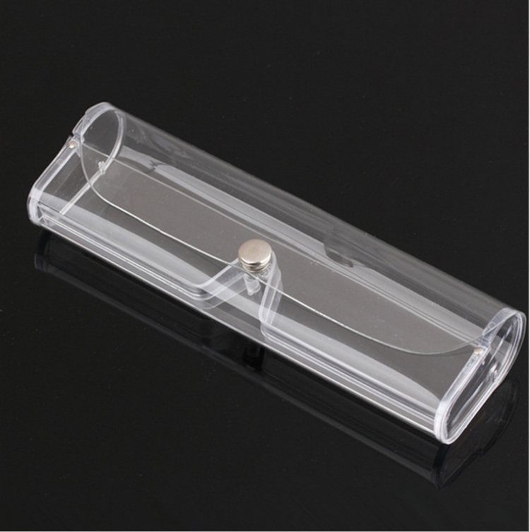 Wholesale Cheap prices PVC transparent reading glasses case clear readers box