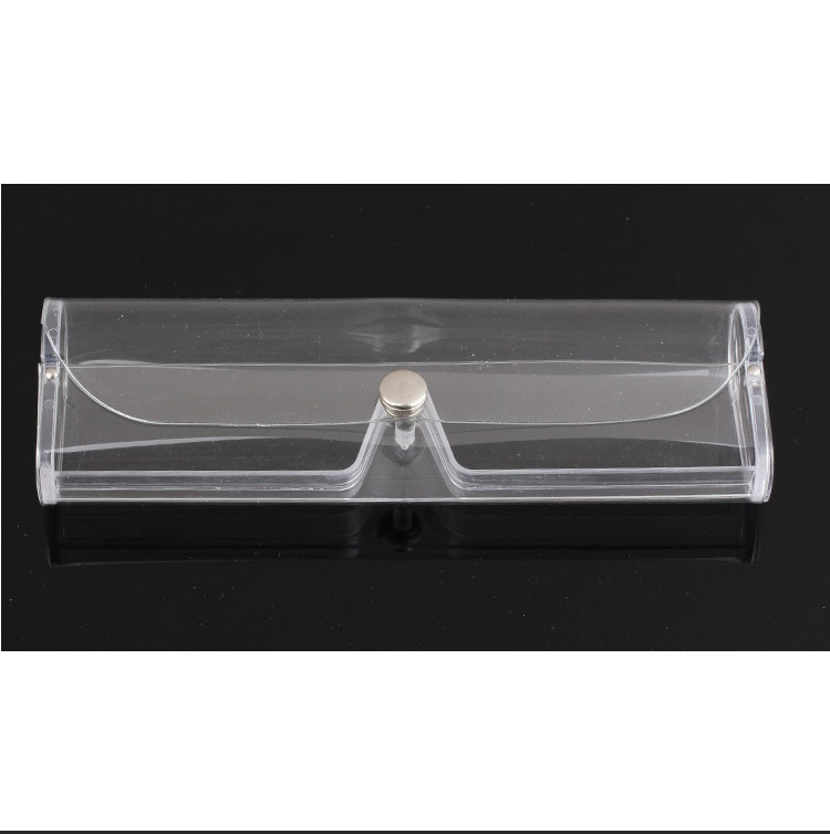 Wholesale Cheap prices PVC transparent reading glasses case clear readers box