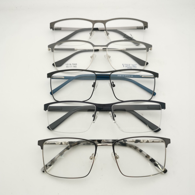 Wholesale Metal Optical Frame eyeglasses stainless steel Metal glasses frames various random selection