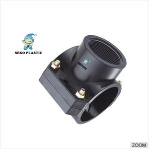 Adding exit PN16 High quality pipe fittings HDPE High pressure PP compression clamp