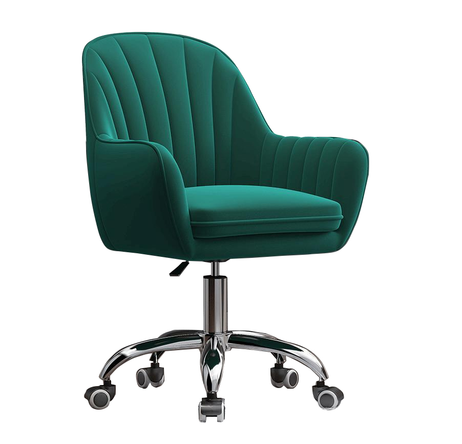 Good Price and High Quality Modern Lifting Chair Boss Chair Living Room office  Velvet Seat Chair With Wheels