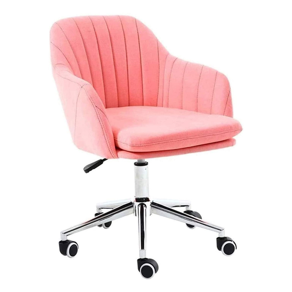 Good Price and High Quality Modern Lifting Chair Boss Chair Living Room office  Velvet Seat Chair With Wheels