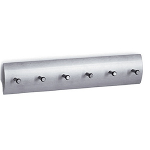 Heavy-Duty Stainless Steel Over-Door Reversible Hooks Durable Rails for Hooks