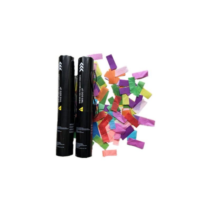 30cm Biodegradable CO2 Confetti Cannon and Poppers Gender Reveal Paper Confetti for Party Wedding and Diwali Festivities