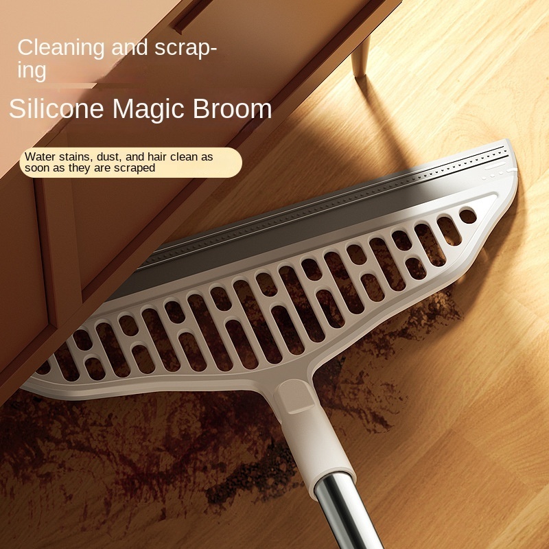 Magic broom silicone floor scraper household mop window glass scraper multi-purpose broom