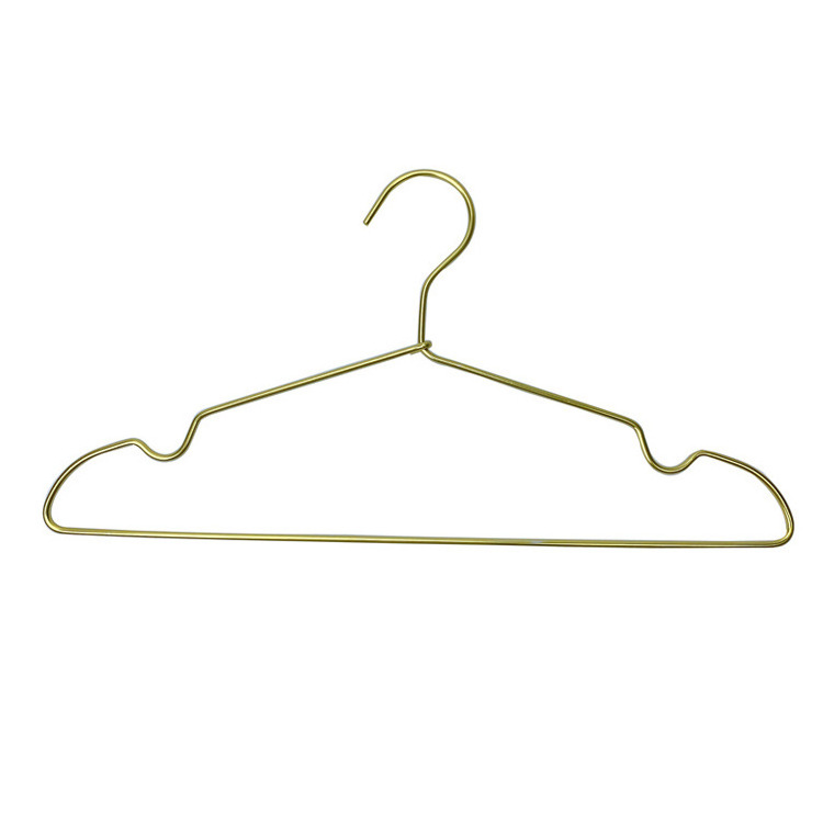 aluminum alloy household anti slip and non marking clothes hanging dry and wet dual purpose clothes hanger