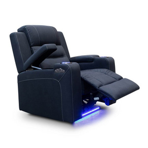 Xijiayi Power Adjustable Headrest Cupholder Cinema Seats Electric Home Theatre Recliner Chair Leather Sofa Reclinable For Sale