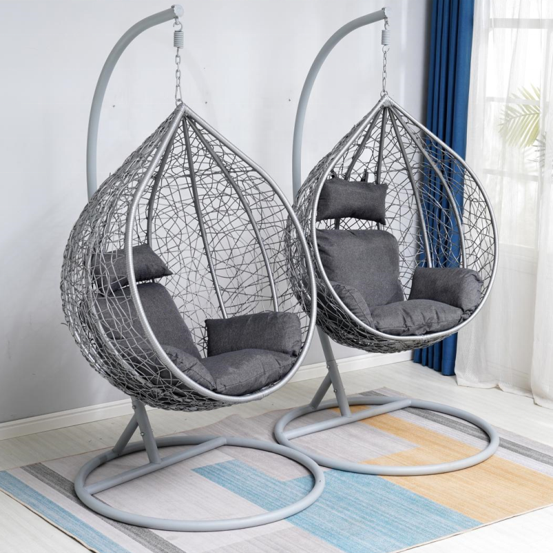 Balcony lounge chair bedroom swing rattan home lazy indoor bird's nest hanging basket cradle chair