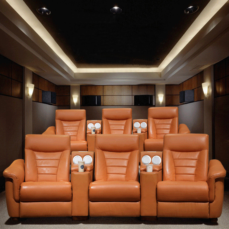 Customized First Class Space Function Sofa Home Cinema Sofa Private Cinema Smart Electric Sofa Recliner