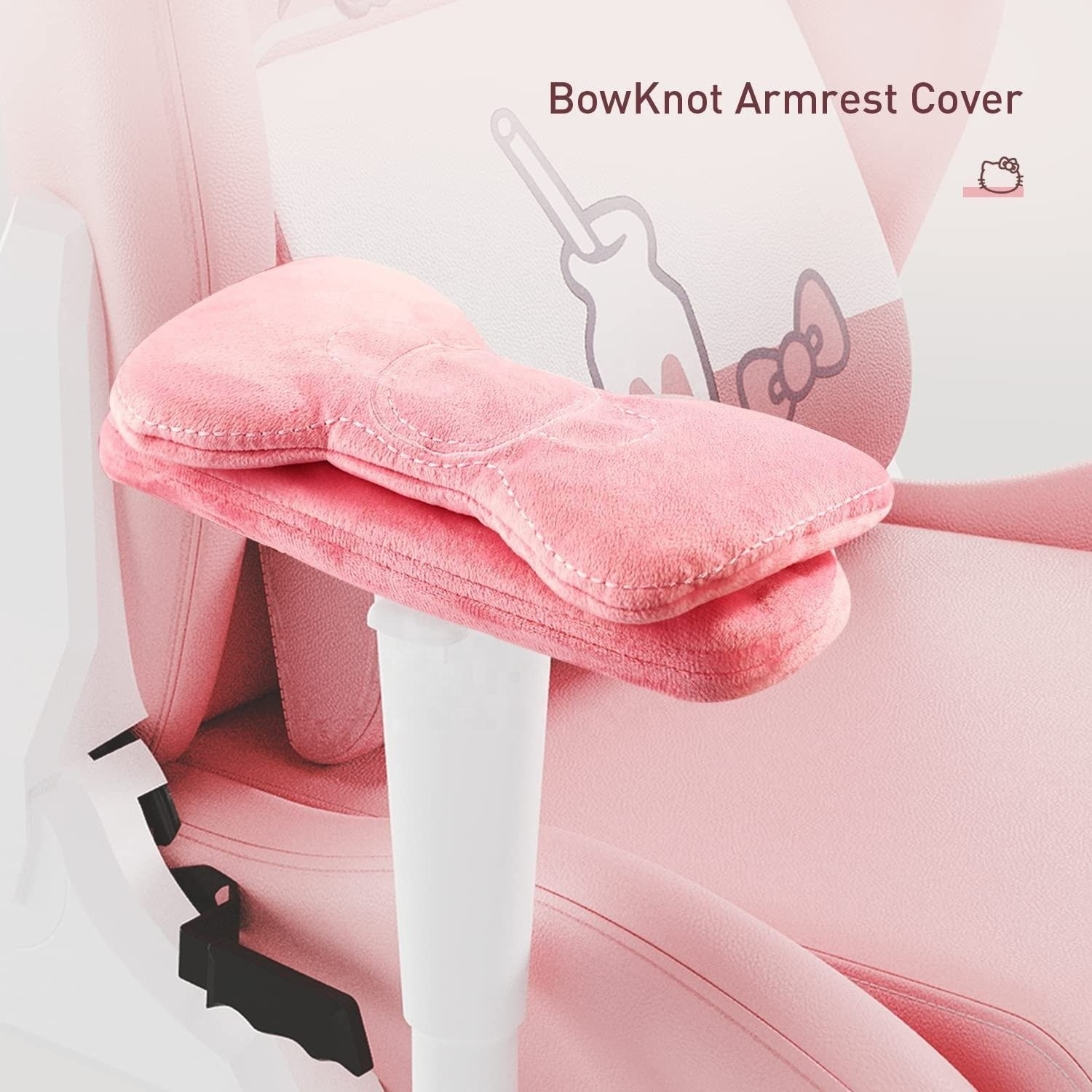 Europe hot PU leather cute High Back Ergonomic hello kitty gaming chair pink Computer Chair with Lumbar Support 2D ARMRESTS