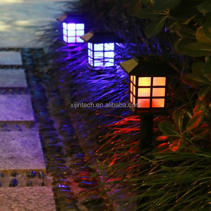 semi-integrated solar halloween garden light outdoor lights price for lawn paths