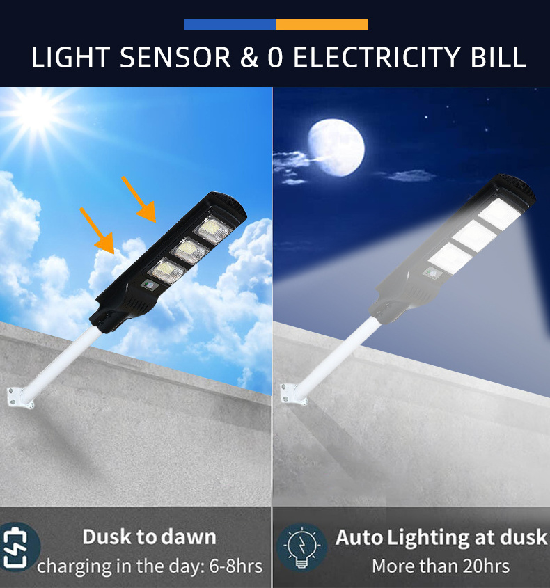 Ip65 100w 400w Solar street light high quality remote control with on off switch simple wall Solar street light