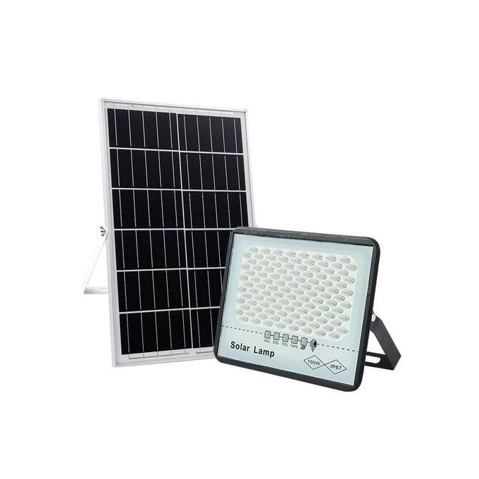 100w 150w 200w 300w integrated flood light indoor lights ip66 ip67 solar led flood light