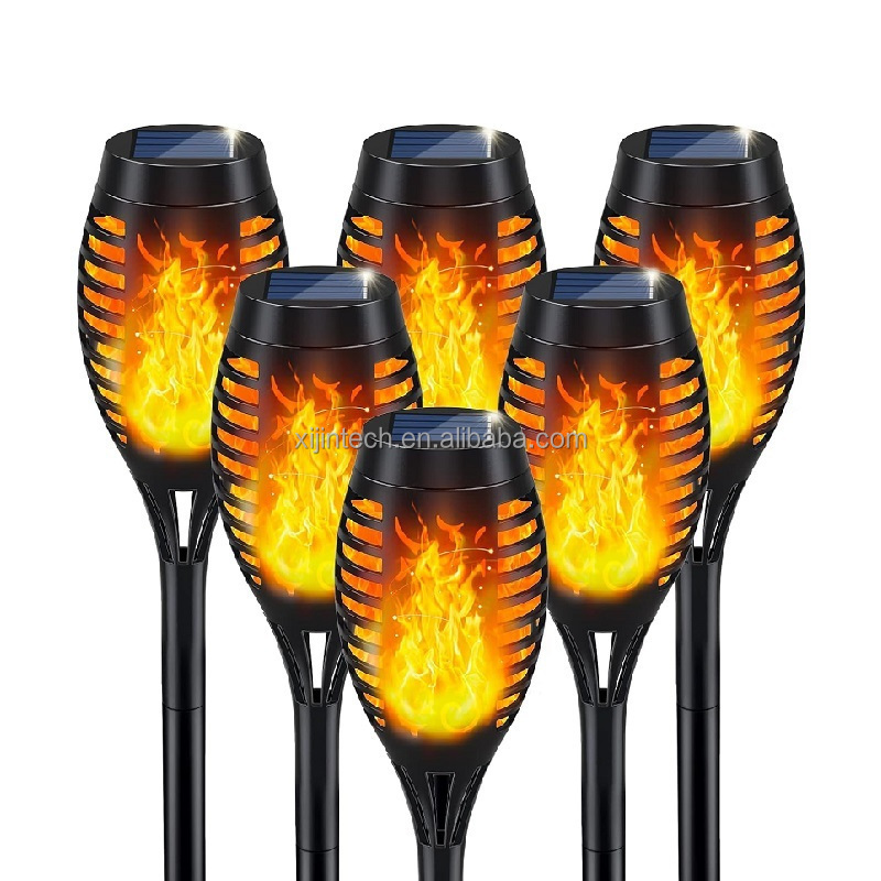 Modern IP65 Waterproof Garden Decoration Light Up Your Outdoor Space Instantly Solar Flame Light