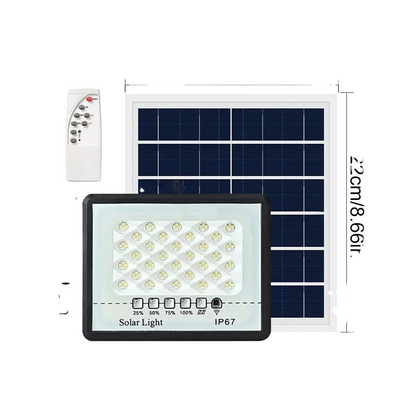 100w 150w 200w 300w integrated flood light indoor lights ip66 ip67 solar led flood light