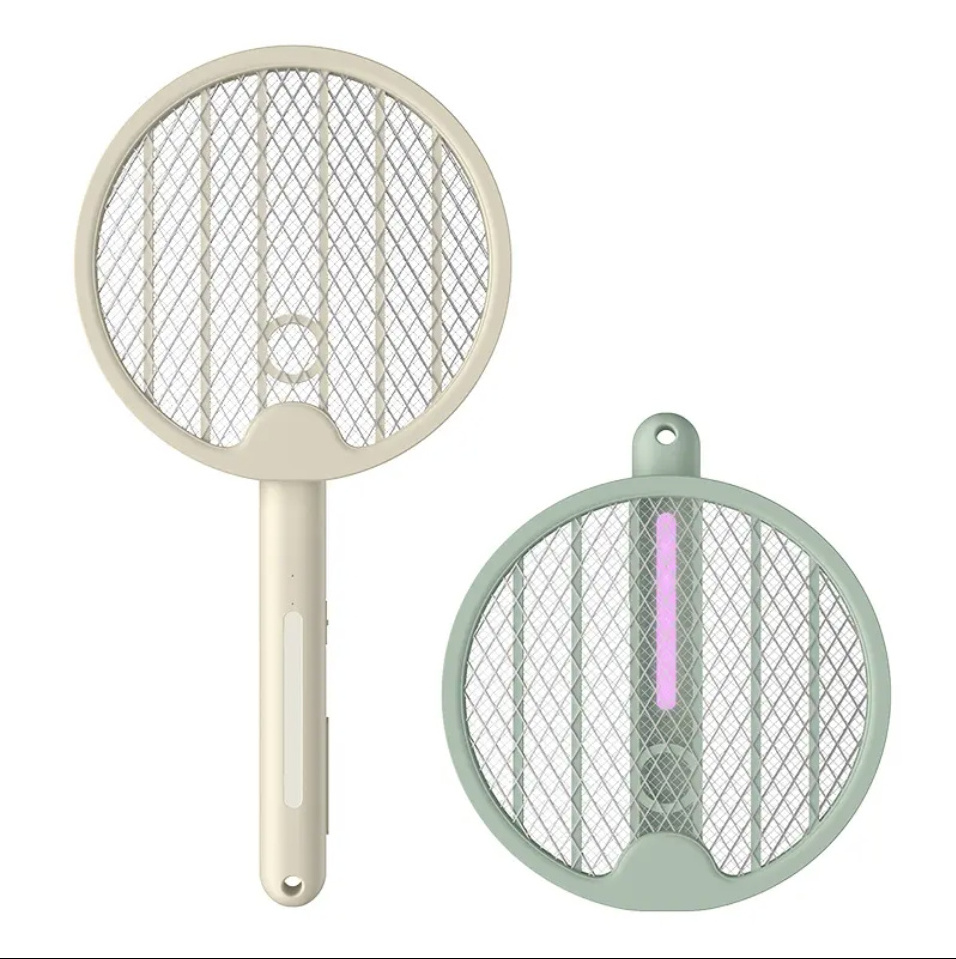 Foldable Fly Swatter High-efficiency Electric Mosquito Racket UV Light Trap