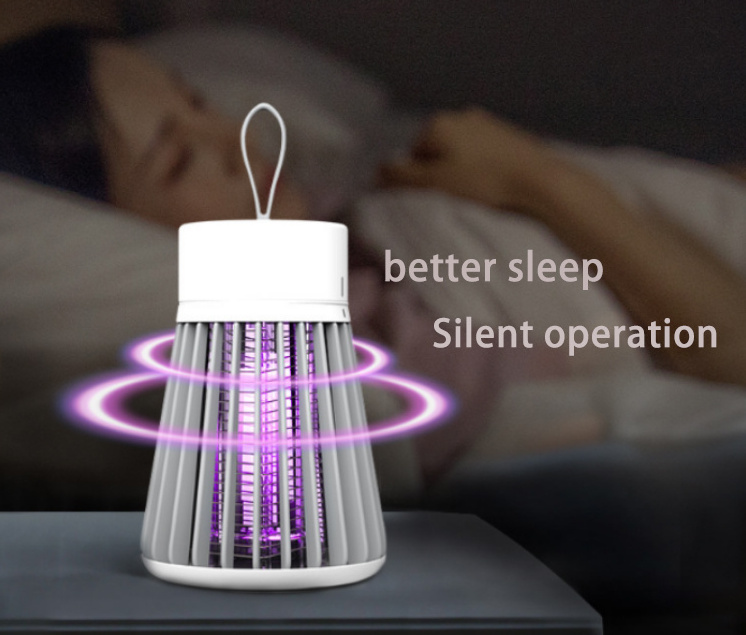 Electric Shock Mute Mosquito Repellent Light Catalyst Physical  Mosquito Killer  LED UV