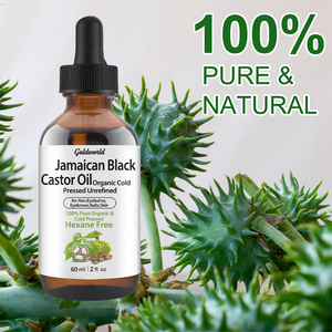 Private Label Hair Lost Oil Treatment Growing Natural Black Jamaican Castor Oil Hair Growth Set for Hair And Skin