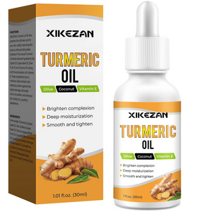 Private Label Turmeric Oil Products Super Whitening Oil Organic Vitamin E and Turmeric Oil Serum for Skin Body Face