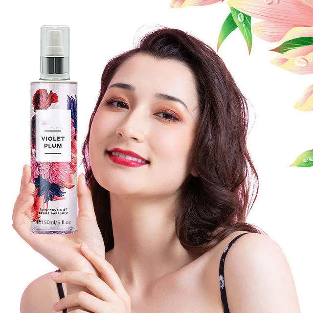 150ml Customized Women's Body Spray Long-lasting Floral Scent Deodorant Women's Body Spray