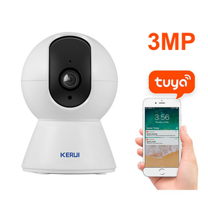 2024 New 3 Megapixel TUYA APP WIFI IP Security Camera Motion Detection Indoor Wireless Surveillance Micro Camera featuring CMOS