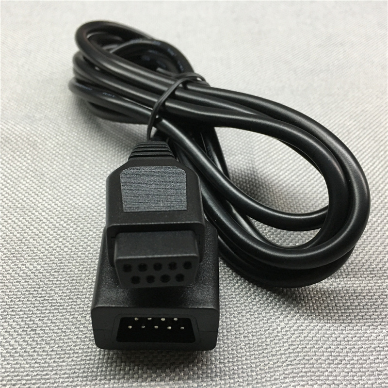 1.8M Wired Gamepad Controller Extension Cable for SEGAMD1/2/3 for MEGA Drive 2 For Sega Genesis MD2 Game Controller 9Pin Cable