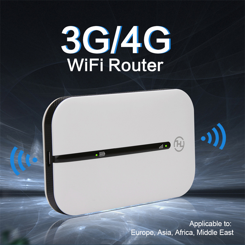 4G LTE Router Unlocked Lte Wifi Mini Wireless Portable Pocket Modem Mobile Hotspot For Car Or Travel Wi-Fi With Sim Card Slot