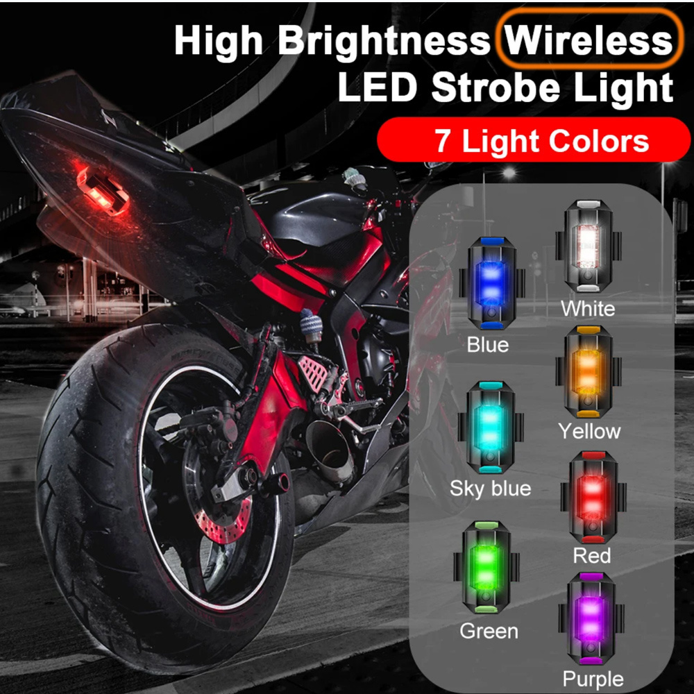 Usb Led Cycling Light Rear Ultralight Aircraft Night Flying Flash Bike Light Led Warning Light