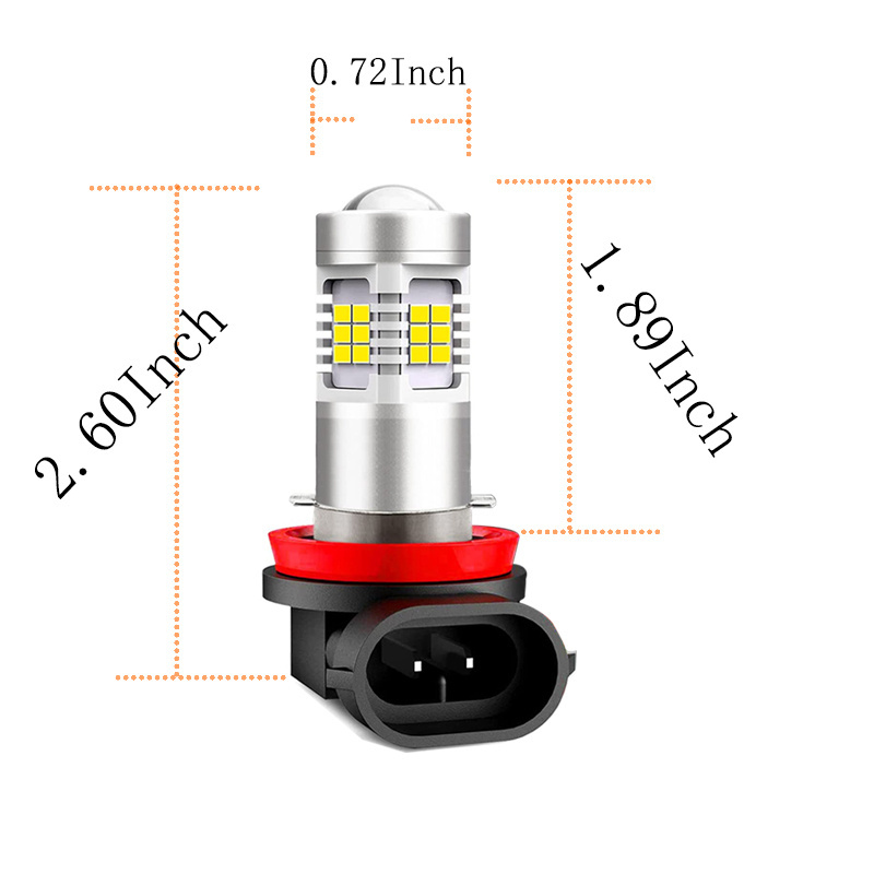 Bulb Lamp H11 H7 Led Canbus Fog Driving For Car Driving Bulbs Luces H4 For Truck Auto Motorcycle Led Fog Light