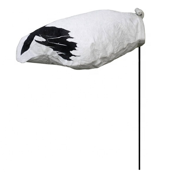 Xilei Wholesale Quality Tyvek Goose Decoy White Goose Windsock Wind Sock Snow Goose Decoy With Fiberglass Stake