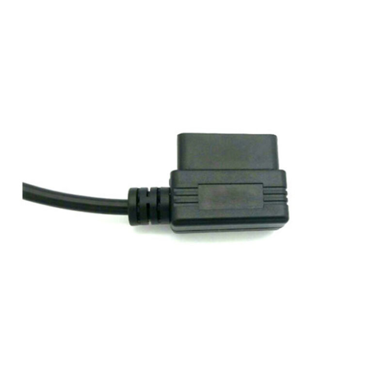 OBD II Adapter Diagnostic Connector OBD 2 OBD2 16Pin left right angle Male to Female Extension Cable