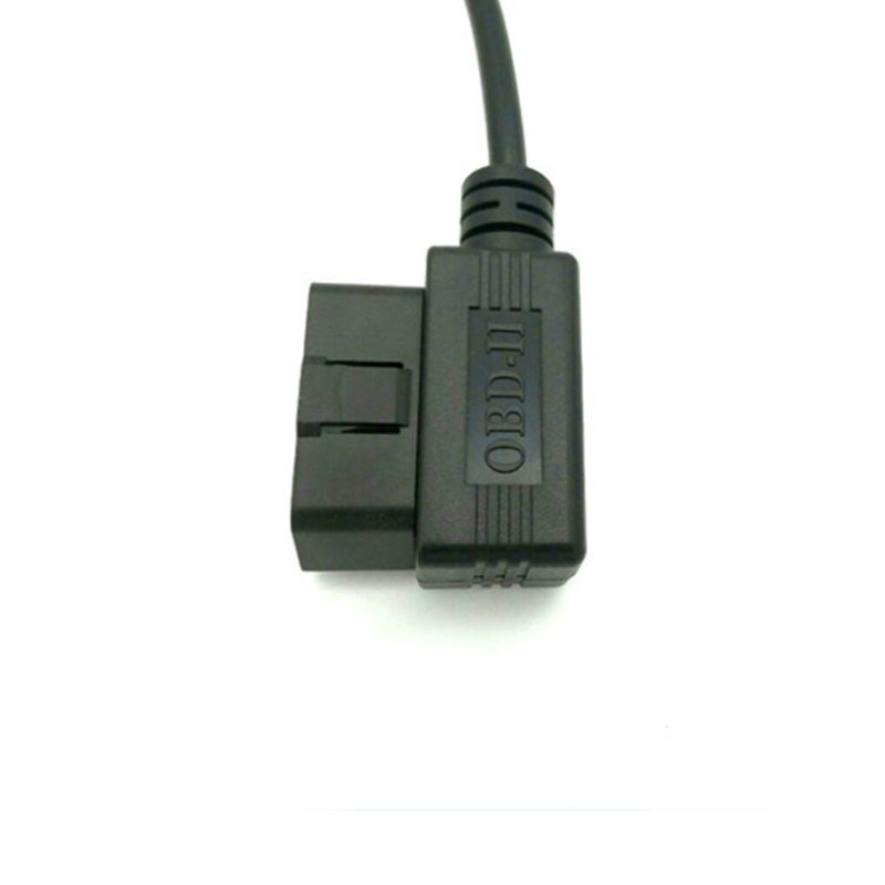 OBD II Adapter Diagnostic Connector OBD 2 OBD2 16Pin left right angle Male to Female Extension Cable