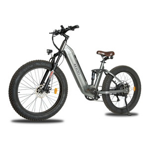 Best Price Electric Road Bicycle Electric Road Bike Beach 750 Watt Ebike 26 Inch 48V Electric Fat Bike