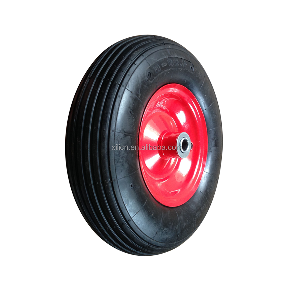 16 Inches Solid Rubber Tires Wheels Used to Trolleys or Tools Cars