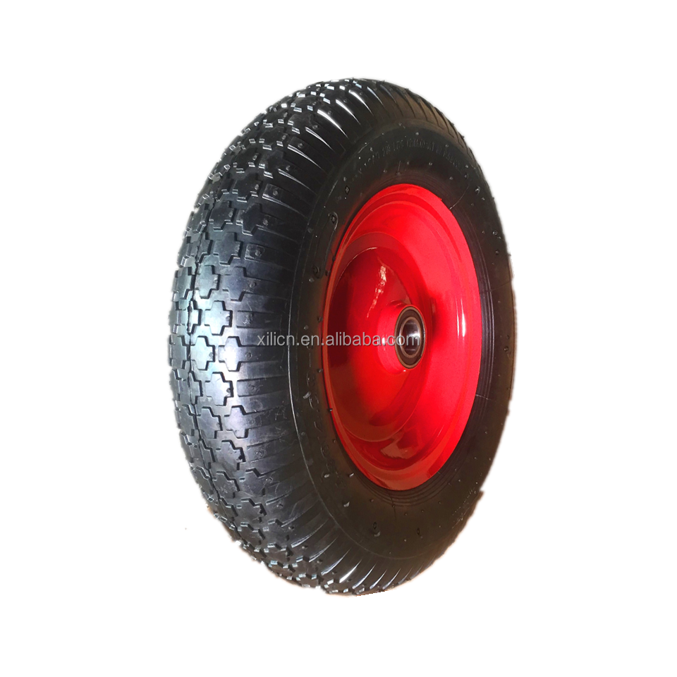 Wheelbarrow Wheels 16 inch Rubber Wheel Stroller Wheel