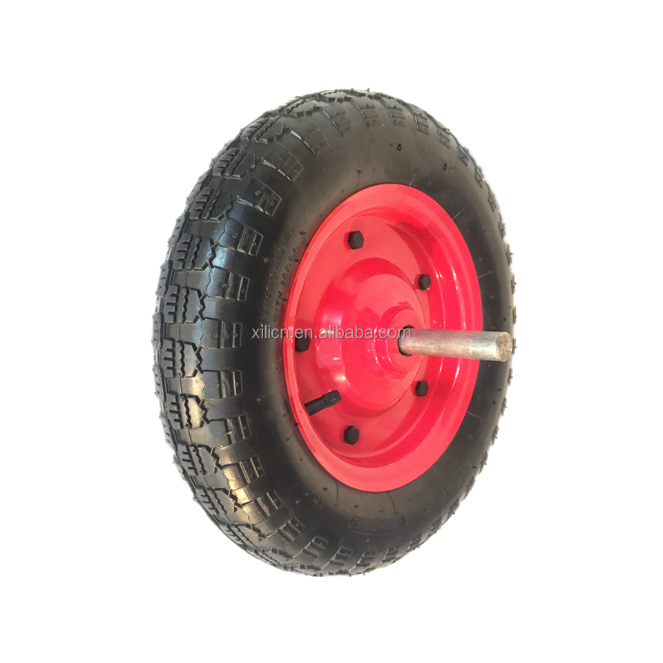 Wheelbarrow Wheels 16 inch Rubber Wheel Stroller Wheel