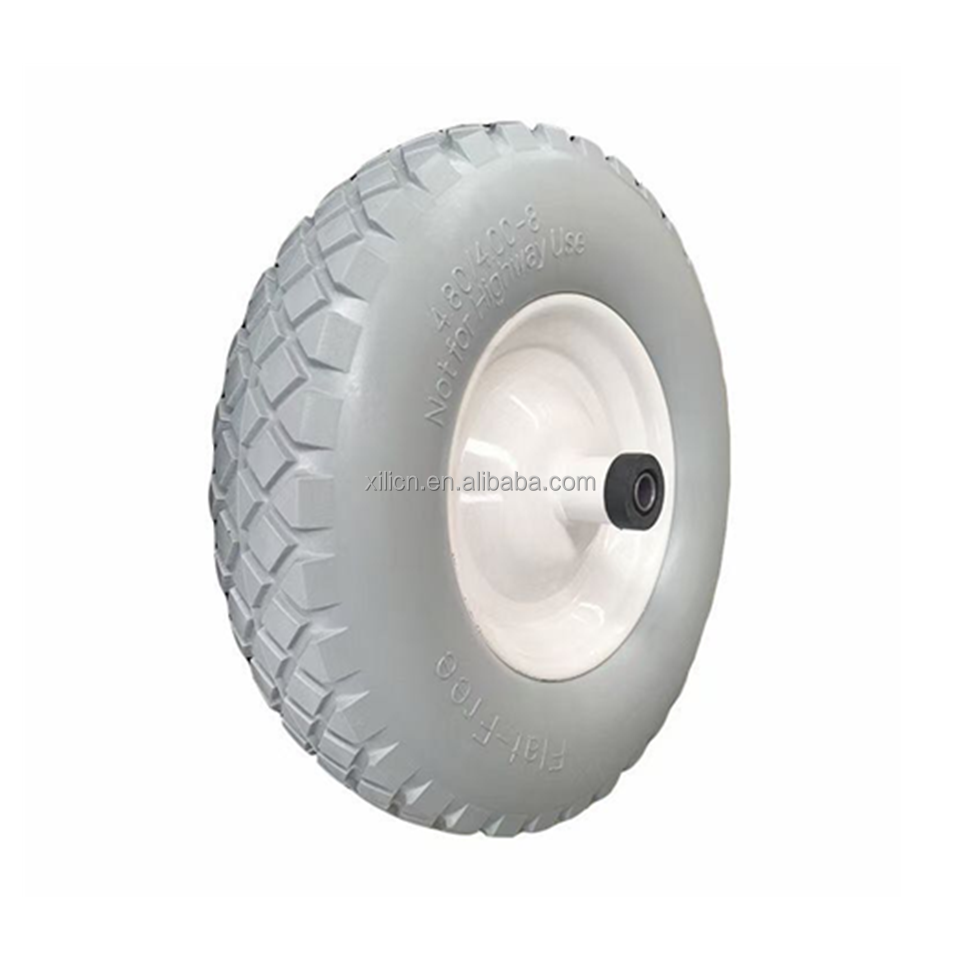 PU Polyurethane Foam Puncture Proof Flat PU Foam Tyre