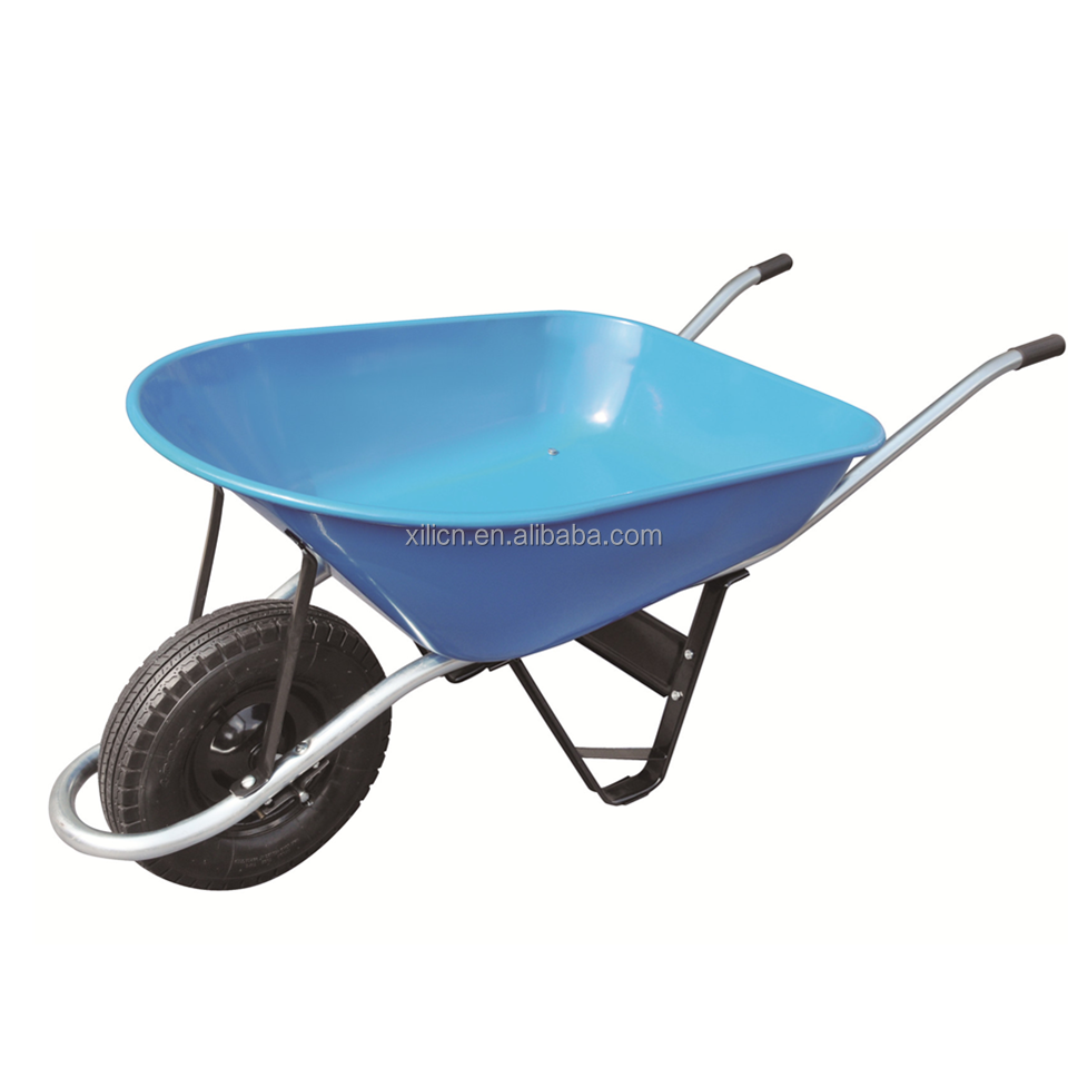 Top Seller Steel Tray Wheelbarrow Dump Industrial Heavy Duty Wheelbarrow