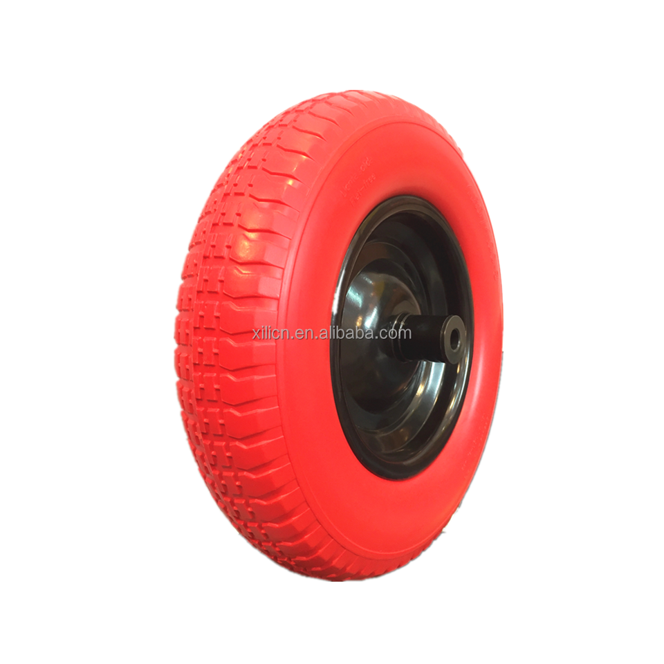 PU Polyurethane Foam Puncture Proof Flat PU Foam Tyre