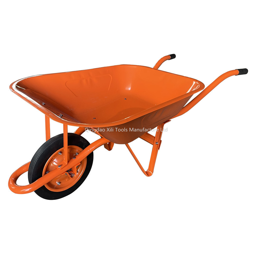 Top Seller Steel Tray Wheelbarrow Dump Industrial Heavy Duty Wheelbarrow