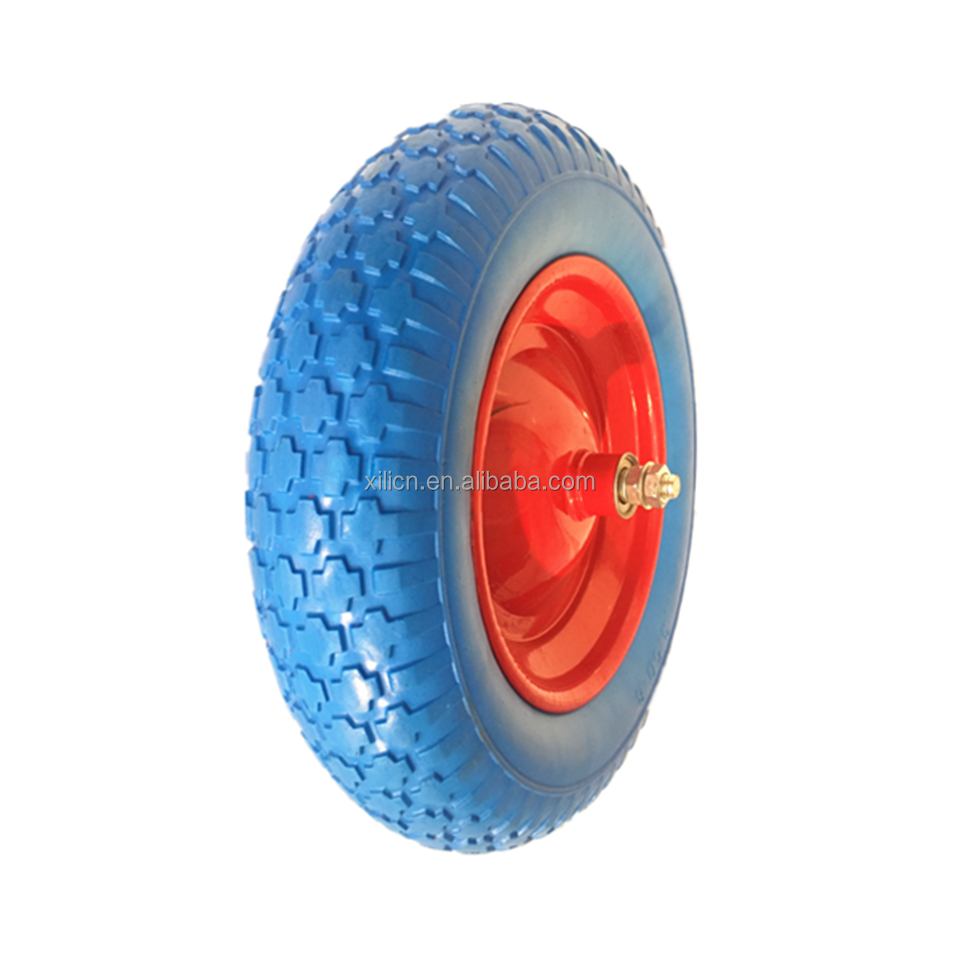 PU Polyurethane Foam Puncture Proof Flat PU Foam Tyre