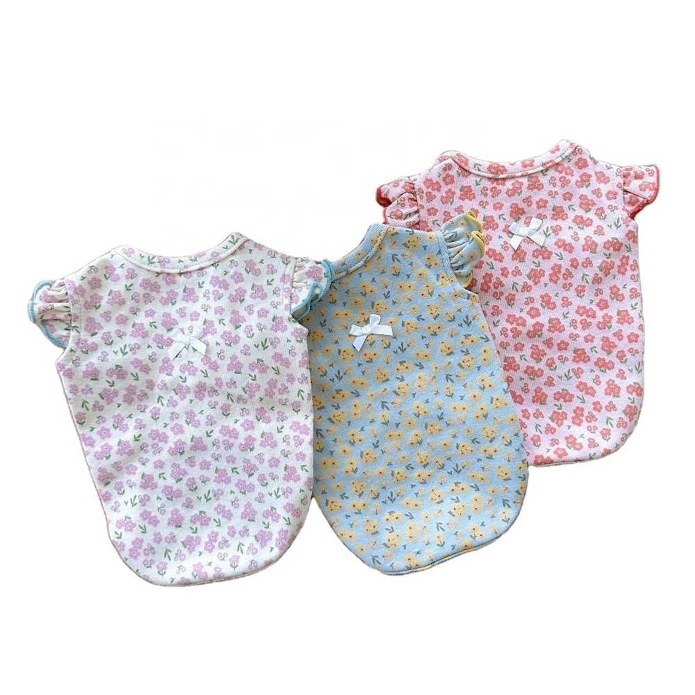 Pet Summer Thin Teddy Bears Pomeranian Schnauzer Yorkshire Small Dog Milk Dog Cat Puppy Clothes for Dog Cat Pet Accessories