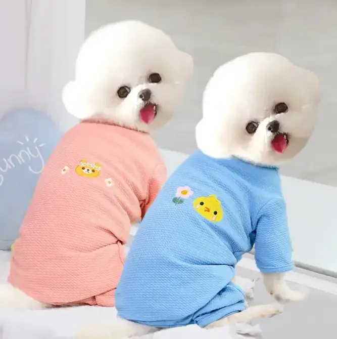 Four-Legged Pomeranian Teddy Pet Winter Clothes Dog Clothes Luxury Dog Clothes