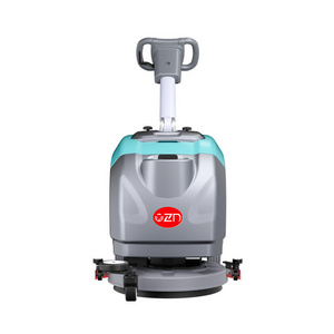 Industrial  home use floor scrubber sweeper with hard brush push-type floor washer easy decontamination