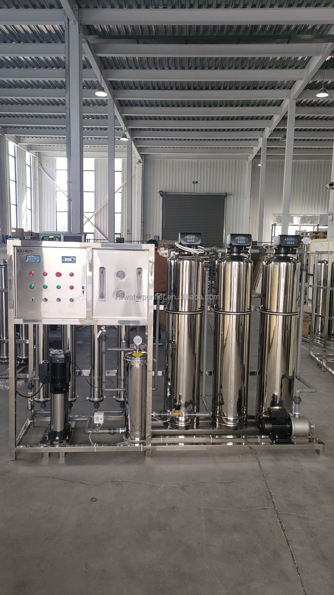 Water Pumps Filtration Water Filter System Lowest Price of Softener Equipment Machinery Stainless Steel Water for Restaurant