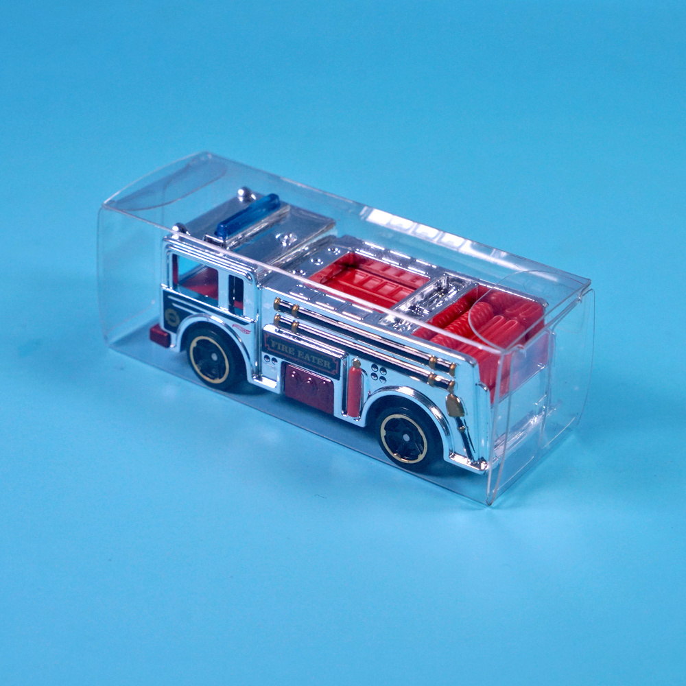 Ready to ship acetate clear PET box for single hot wheel car