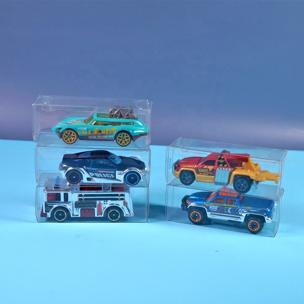 Ready to ship acetate clear PET box for single hot wheel car